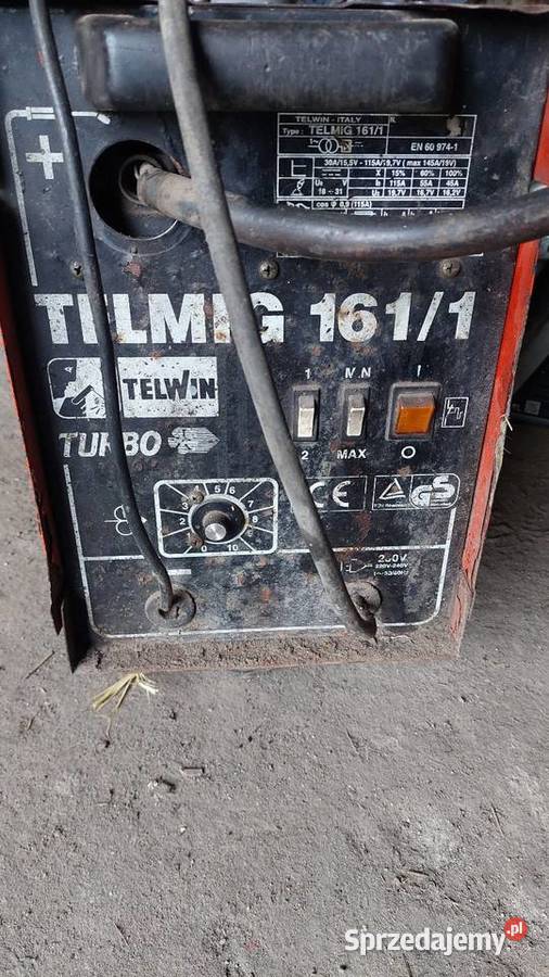 Telmig telwin 161 Turbo 145 A bez butli i Dłutów