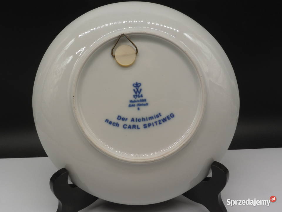 Kolekcjonerski Talerz Carl Spitzweg wielkopolskie Raszków
