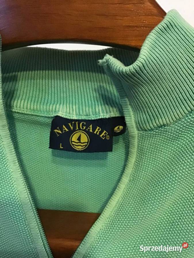 Sweter męski miętowy warmińsko-mazurskie Mrągowo