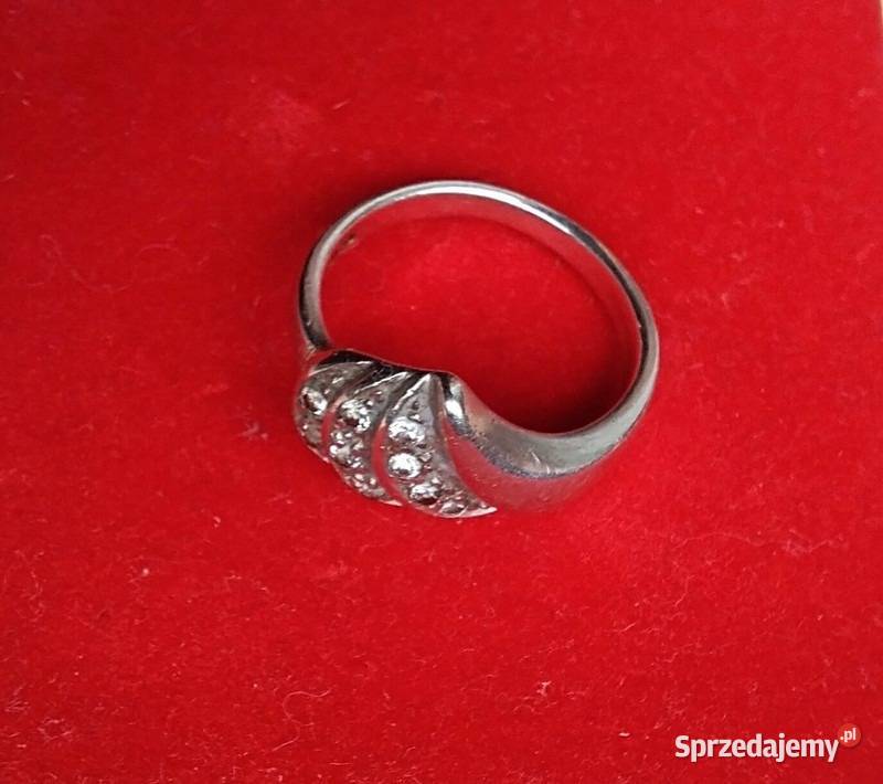 Pierścionek srebro 925 169mm Cieszyn