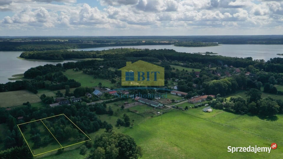 Grunt 2200m2 Jeziorem Siecino wydane WZ sprzedam