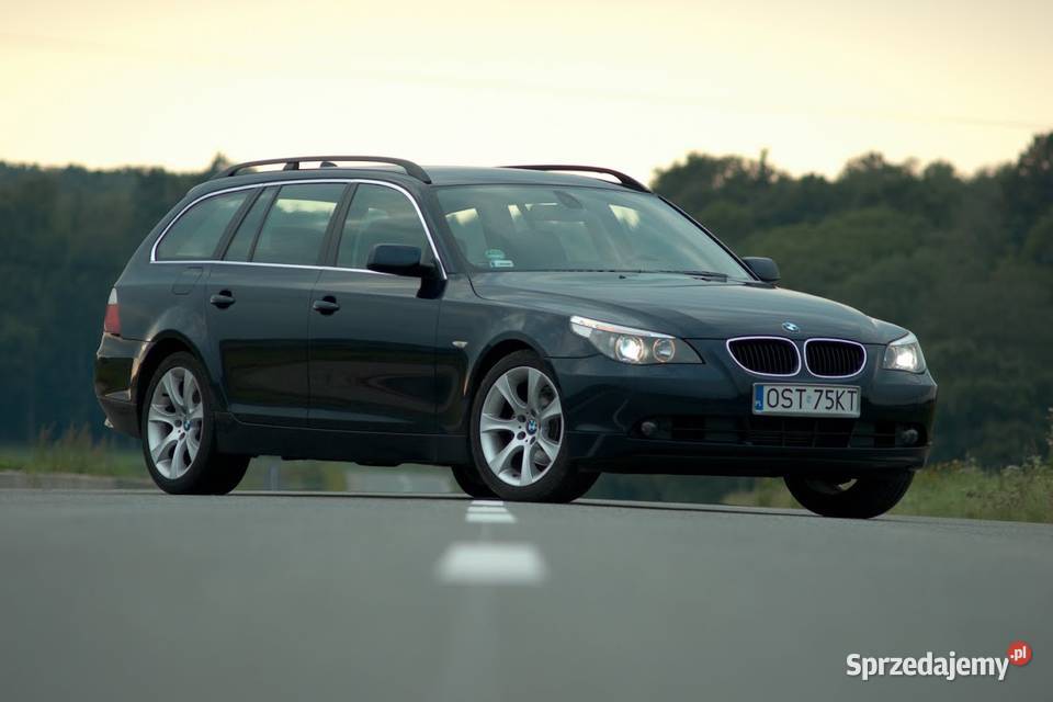 BMW E61 525D 177KM 254.000km kombi nivo panorama 18"
