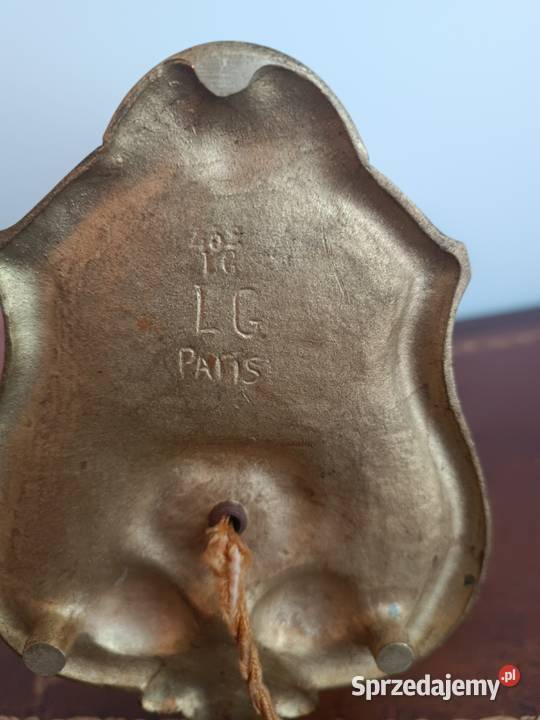 Lampa nocna brąz Lucien Gau Paris Budzyń