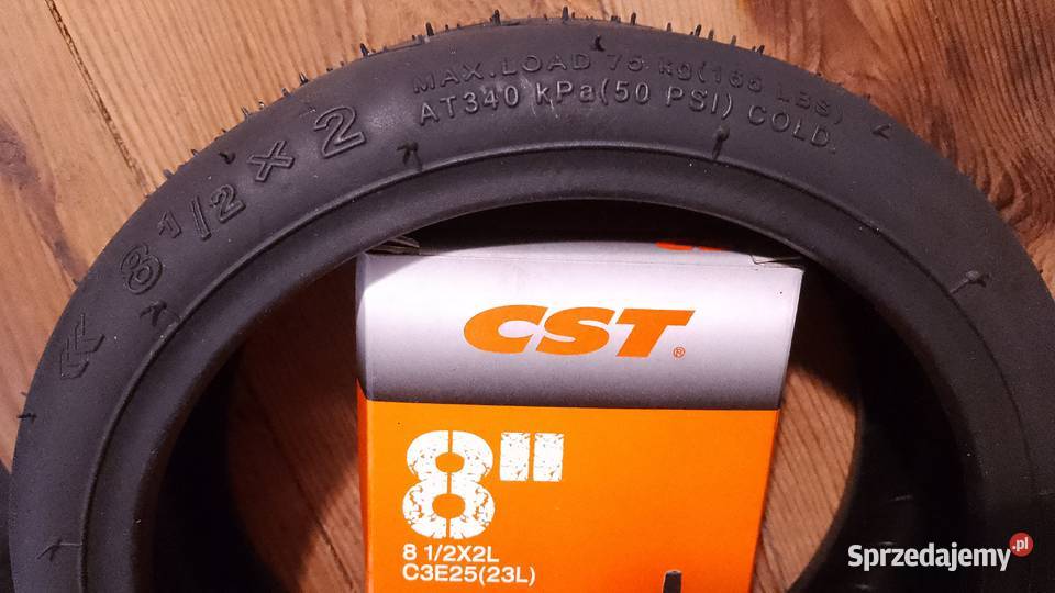 opona i dętka CST 85x2 komplet hulajnoga warmińsko-mazurskie Olsztyn
