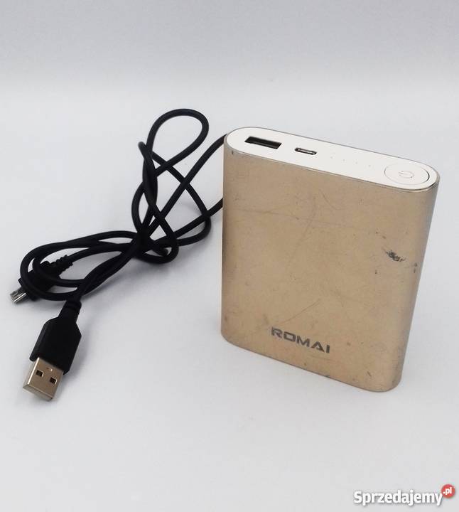 Powerbank romai 10400 mAh pomorskie Gdańsk sprzedam