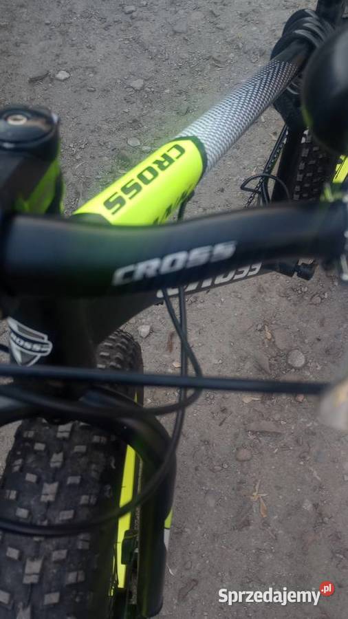 Rower Cross Tank 26x4 Prawie Nowy Rower Kraków sprzedam