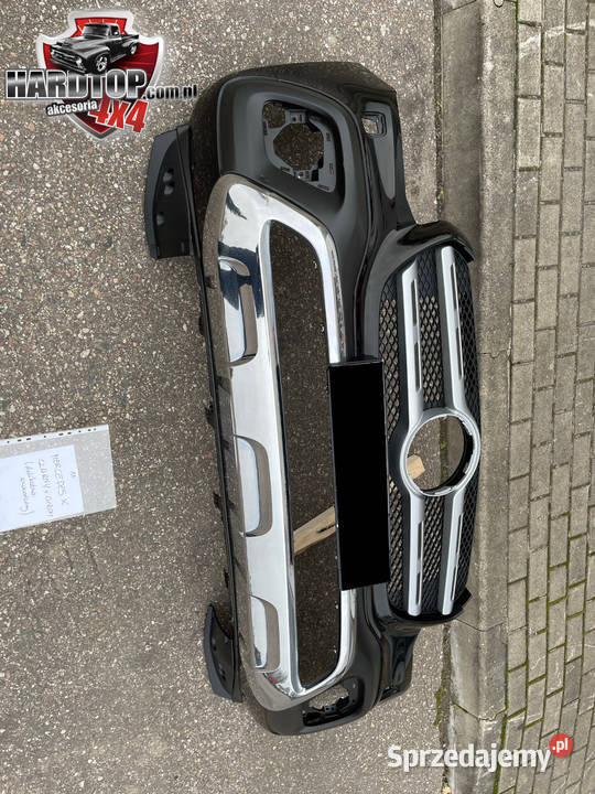 ZDERZAK Mercedes X 2018 CHROM Oryginalny 11 terenowe Pasłęk