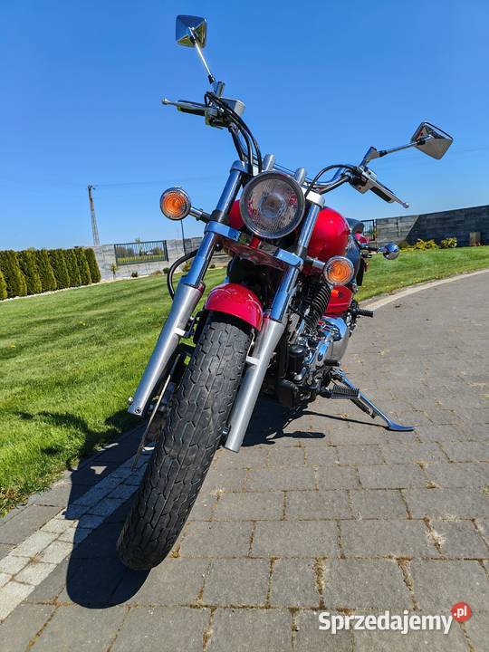 Motocykl Yamaha V Star 650 customs mały przebieg wielkopolskie