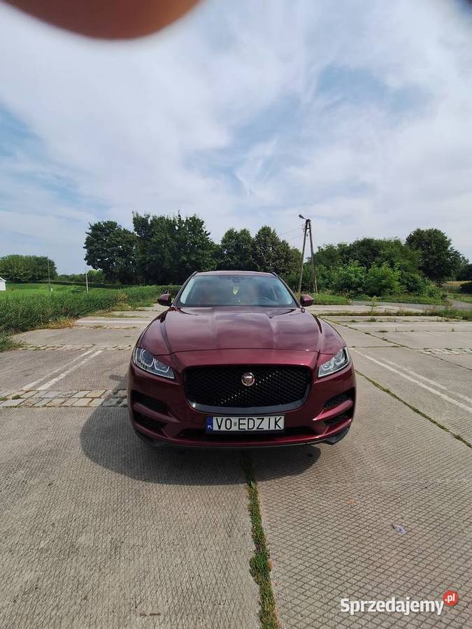 Jaguar Fpace 2017 SUV nieuszkodzony Legnica