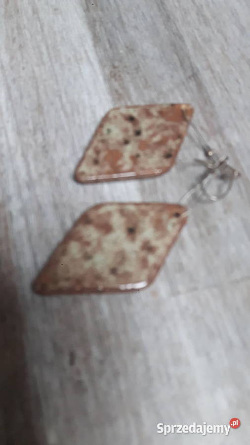 Kolczyki ceramiczne ręcznie wykonane Otwock