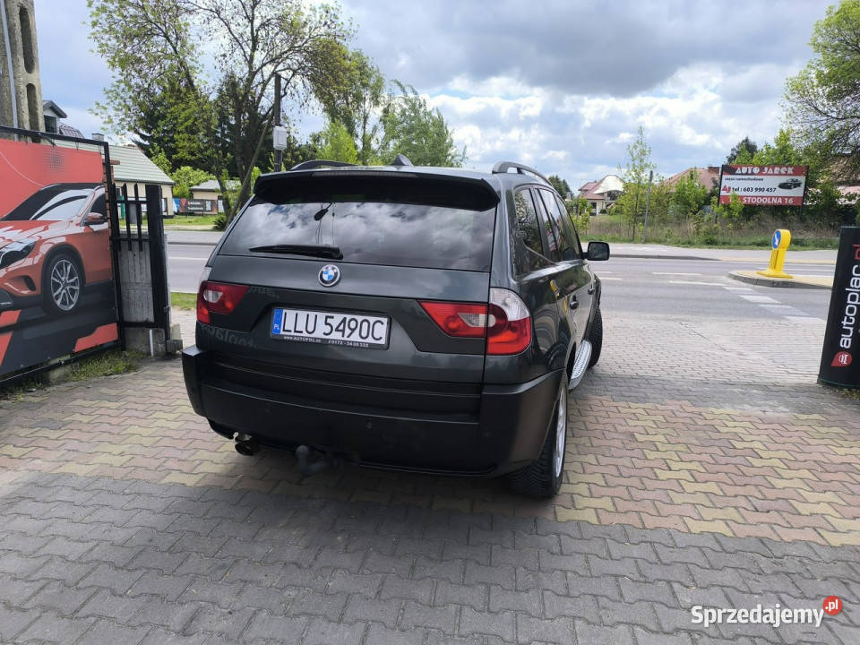 BMW X3 20d 150 4x4 Klimatronic Navi Skóra E83 2000cm3 lubelskie Łuków sprzedam