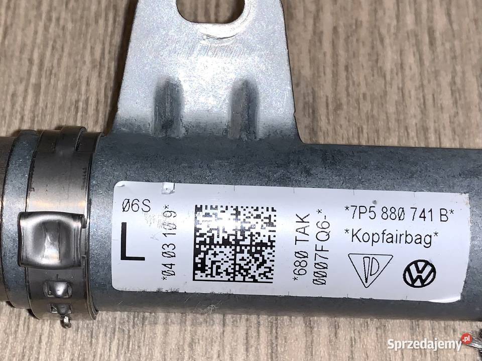 KURTYNA AIRBAG LEWA PORSCHE CAYENNE II poduszki powietrzne Katowice sprzedam