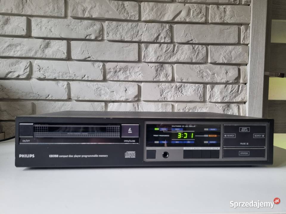 Odtwarzacz CD PHILIPS CD 350 CDM 210 TDA1540 Solnica