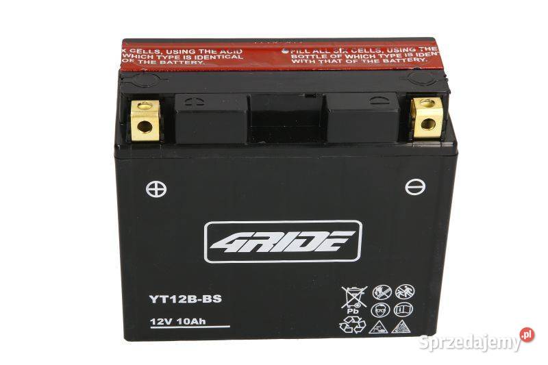 Akumulator motocyklowy 4 RIDE YT12BBS 12V 10Ah Wrocław
