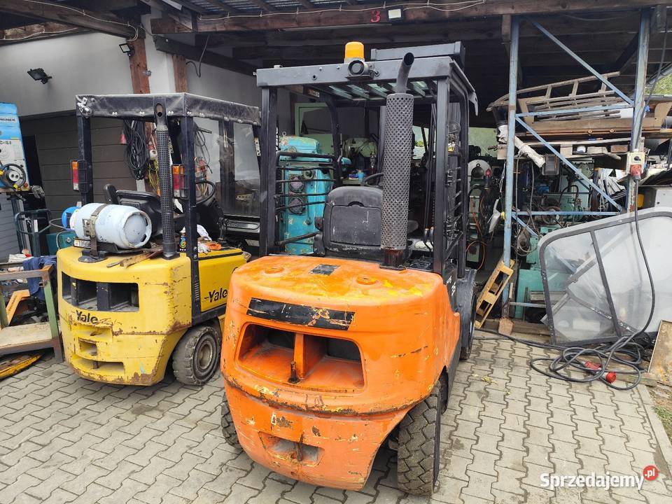wózek widłowy Doosan Toyota Linde 35 3 25 2007 Maków Podhalański