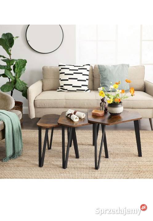 Stoliki kawowe 3 sztuki Kutno