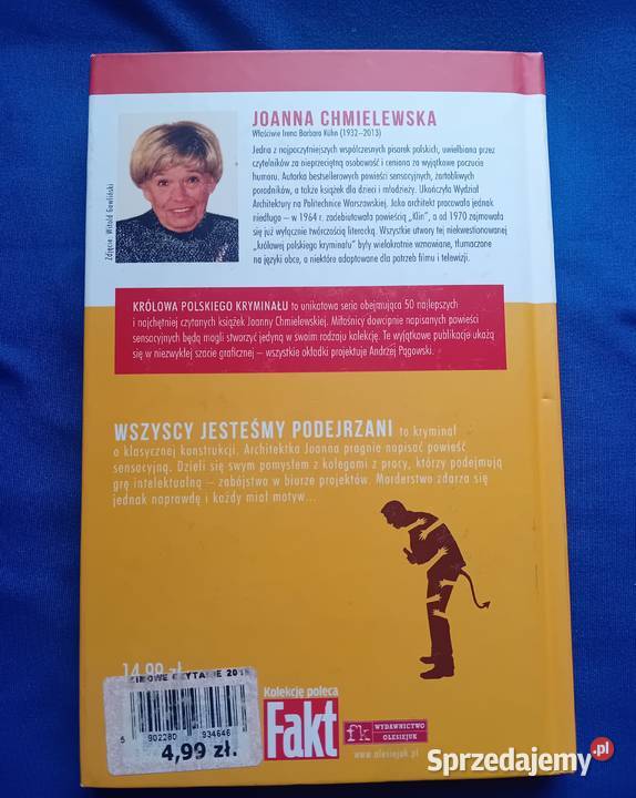 Joanna chmielewska Wszyscy jesteśmy podejrzani twarda Koźminek sprzedam