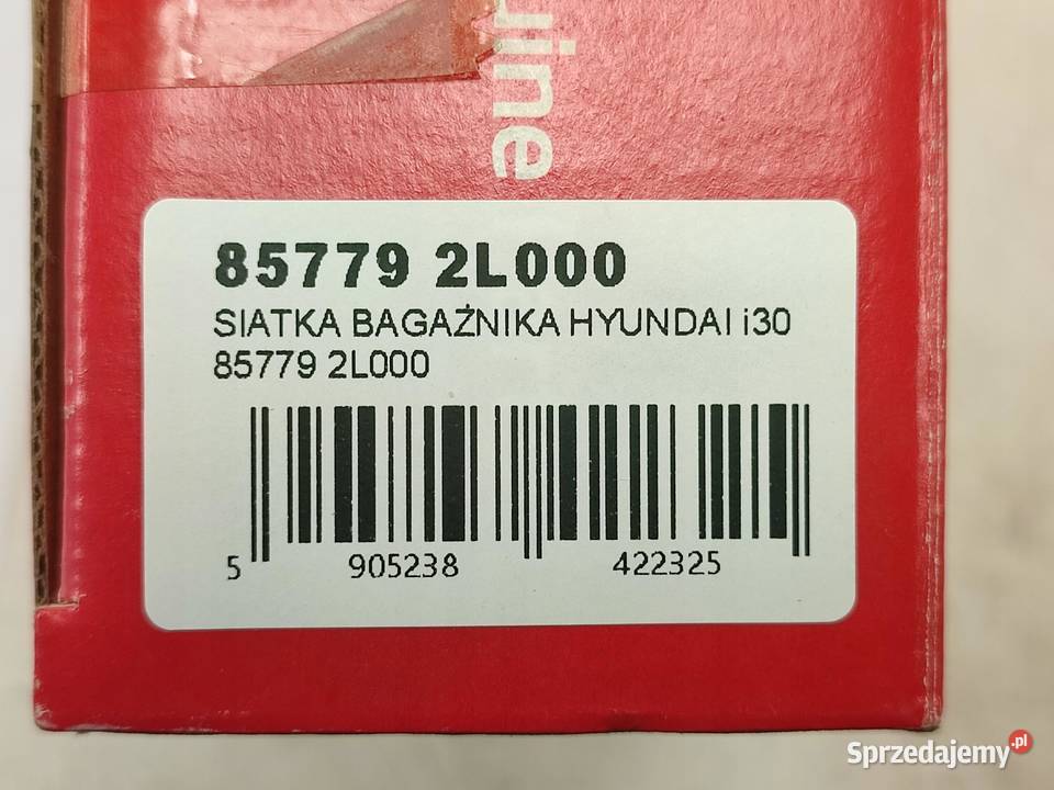 SIATKA BAGAŻNIKA KIA RIO 16 SEDAN 20122017