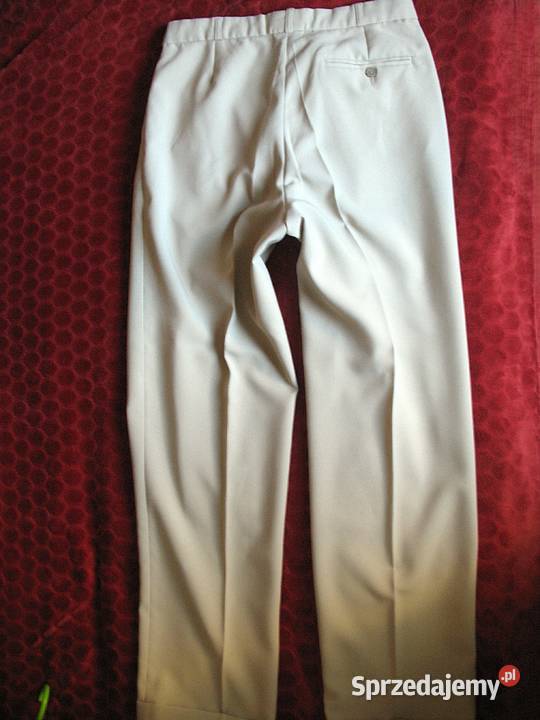 Spodnie z mankietami eleganckie męskie W 30 L32 sprzedam
