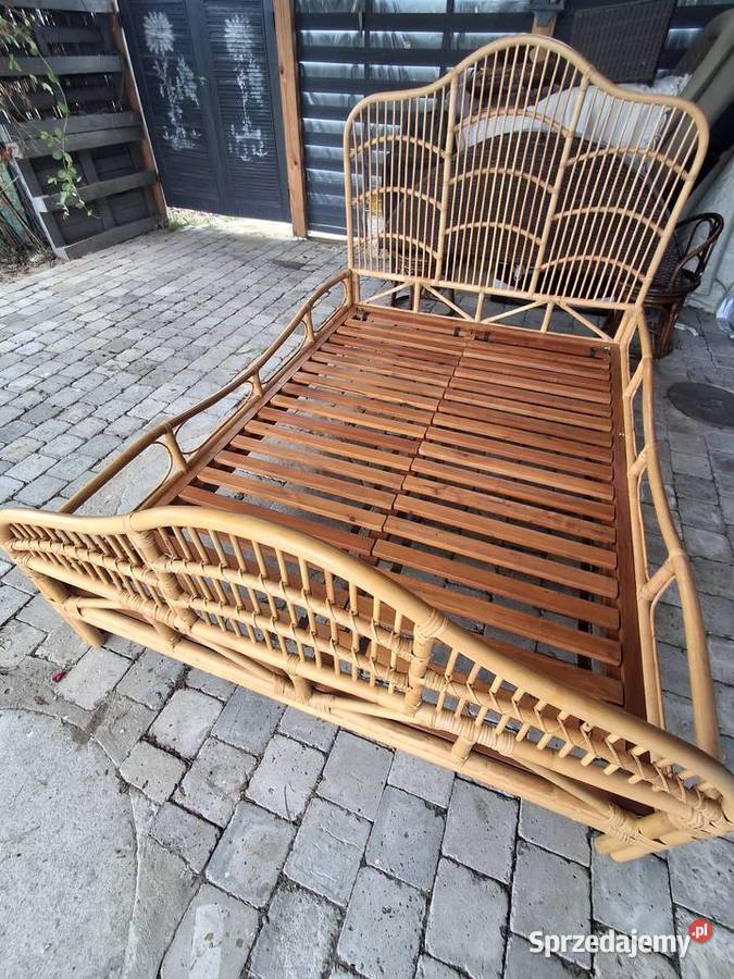 Łóżko rattanowe Pilzno