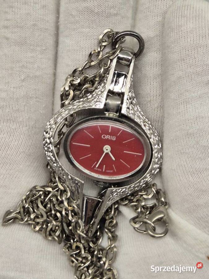 Zegarek naszyjnikwisiorek Oris 70s Chorzów sprzedam