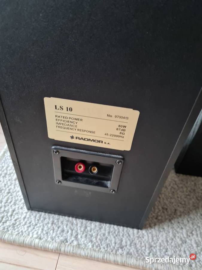 Radmor LS10 kolumny monitory sprzedam