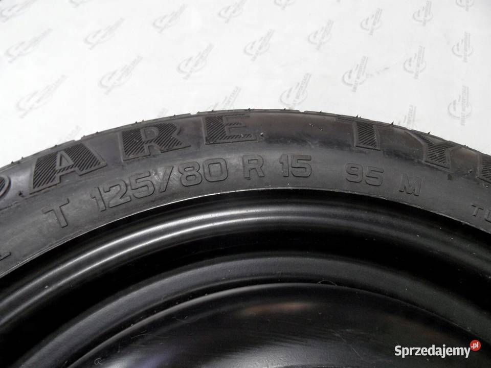 FORD FOCUS MK1 I koło dojazdowe 1258015 95M Opony i felgi