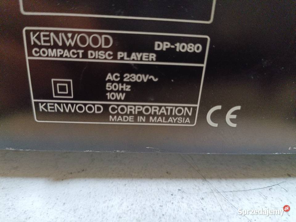 Odtwarzacz CD KENWOOD DP1080 dolnośląskie Lubin