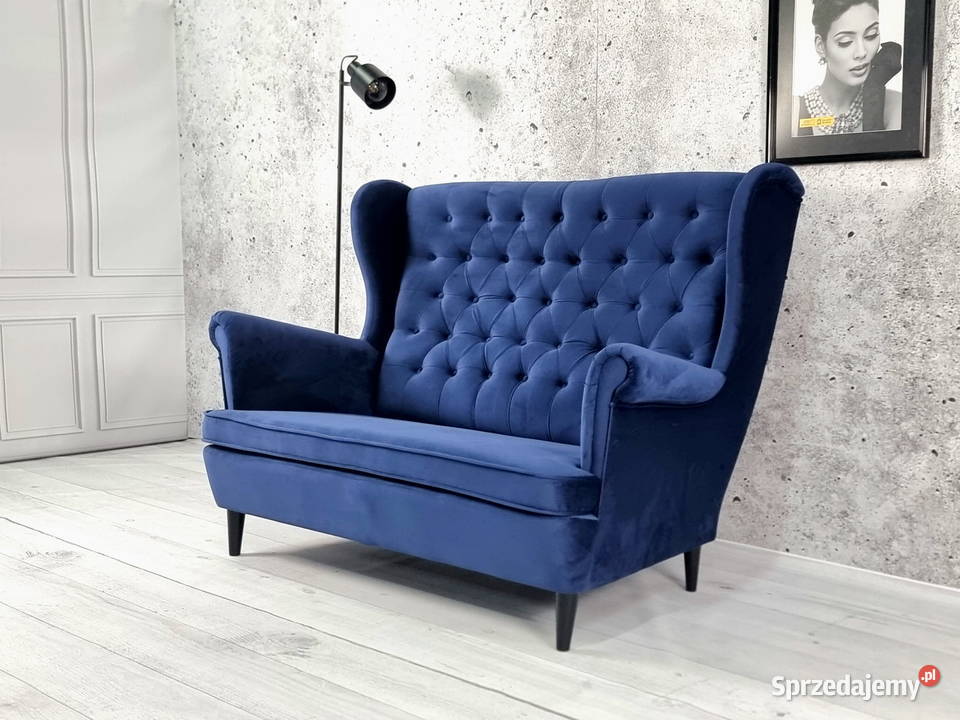 Sofa Uszak 2 Osobowa Chesterfield Dostawa 0 Sofy i kanapy Tarchały Małe