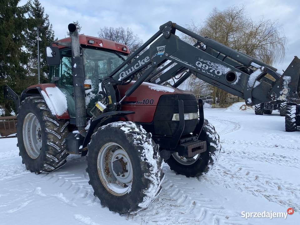 Case MX100 ładowacz Quicke 2000r Biała