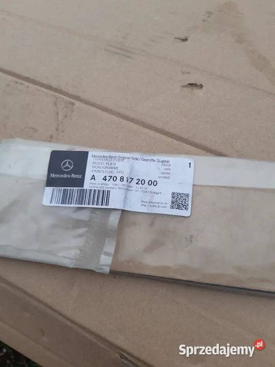 Logo Emblemat Znaczek Napis Mercedes X350d W470