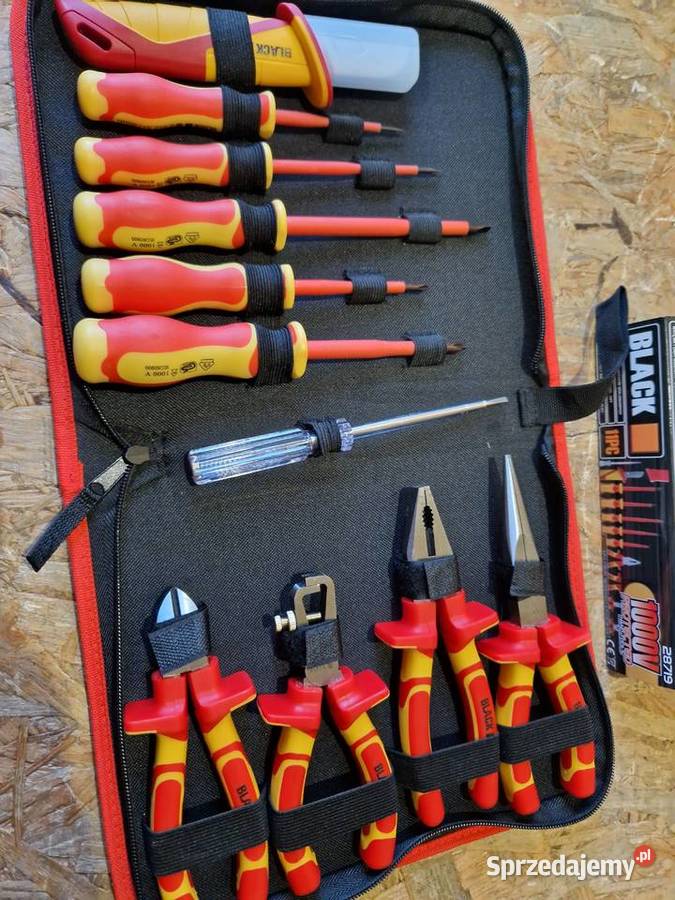 ZESTAW NARZĘDZI IZOLOWANYCH 11 ELEKTRYKA DOMU Głogowa