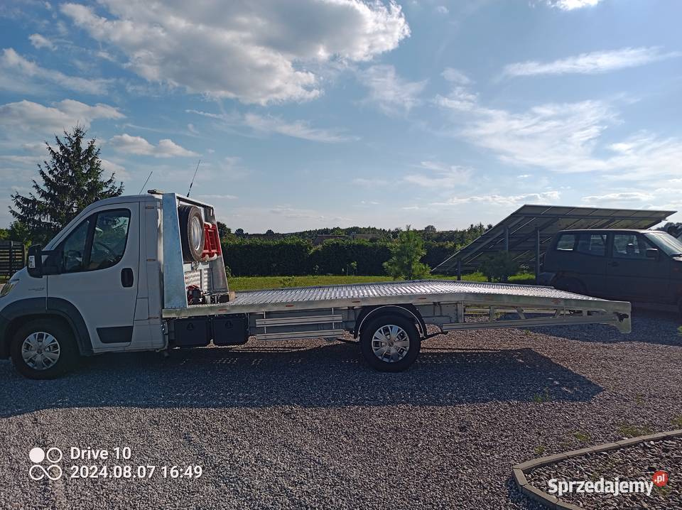 Fiat Ducato Autolaweta zabudowa zamiana Paradyż