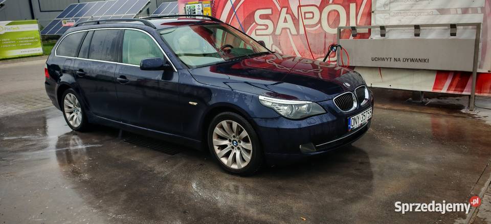 BMW 525 30D dociagi panorama el klapa 2009r radio Wrocław