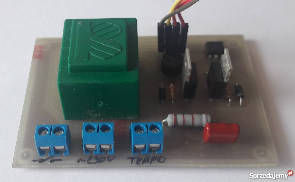 Mikroprocesorowy sterownik zgrzewarki Czarne sprzedam