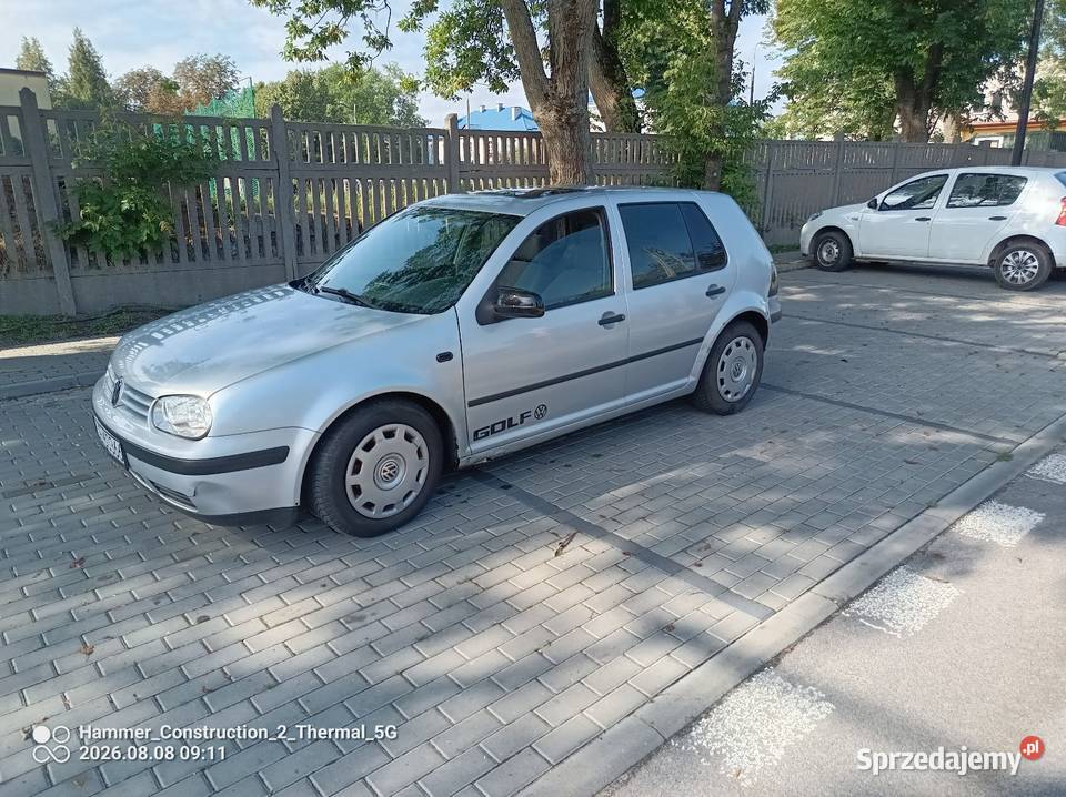 VW Golf 4 1 4 16v Benz 5 drzwi techniczne Włodawa