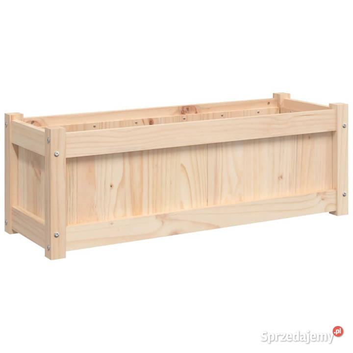 Donice ogrodowe 2 lite drewno sosnowe WM837450 mazowieckie Warszawa