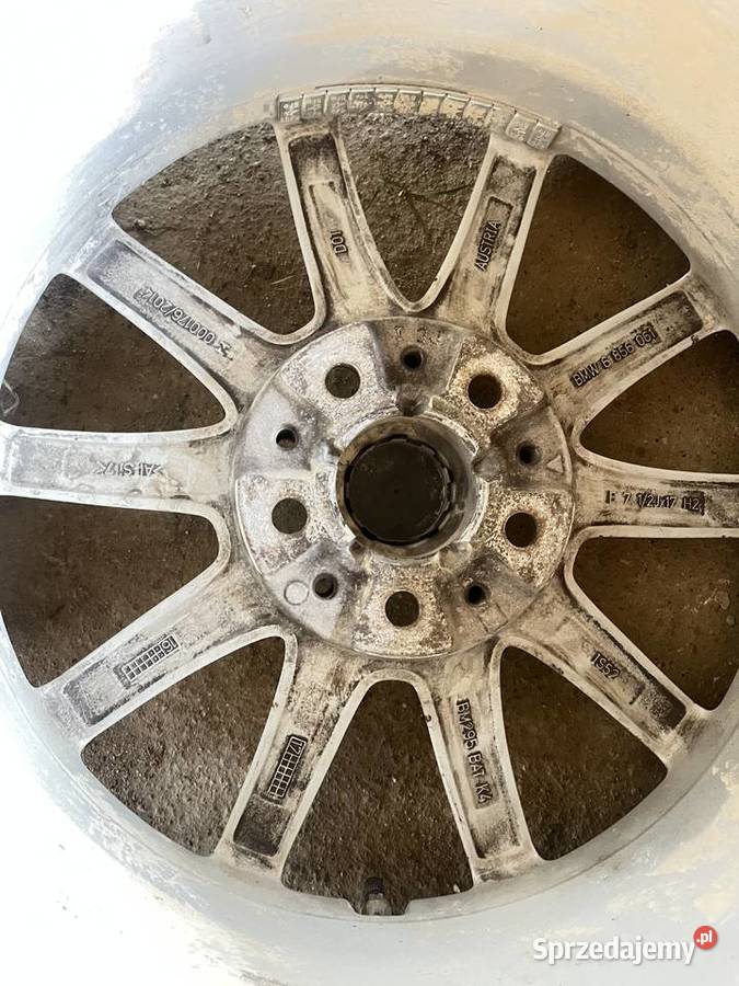 Felgi 17 5x112 z oponami bridgestone Suwałki