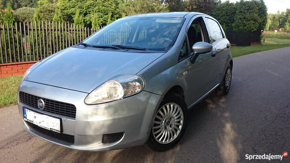 Fiat Grande Punto srebrny Motoryzacja Mielec