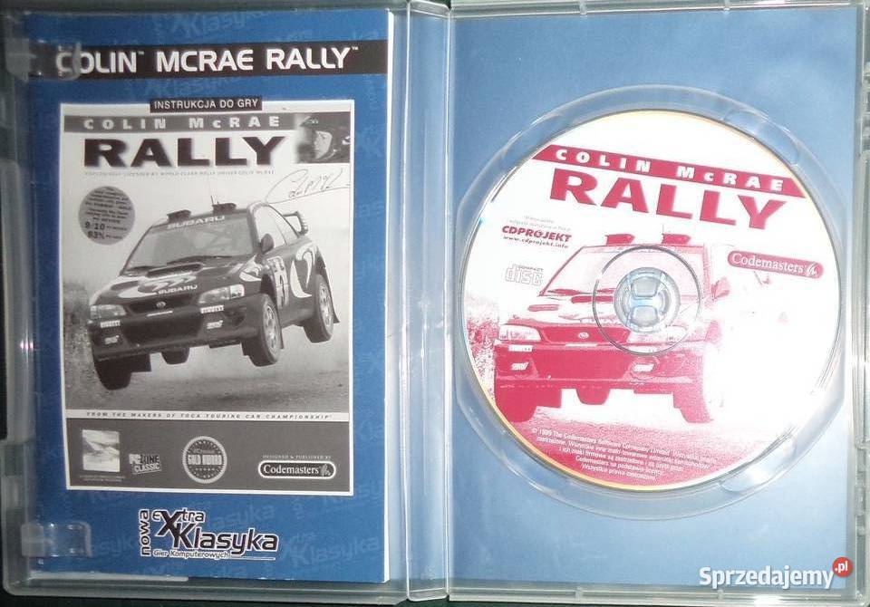 Colin McRae Rally PC CD BOX klasyka 2001 CD podkarpackie Rzeszów