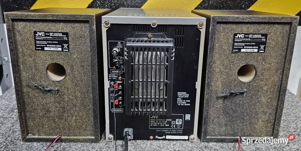Wieża stereo JVC UXG33 wysyłka Kraków