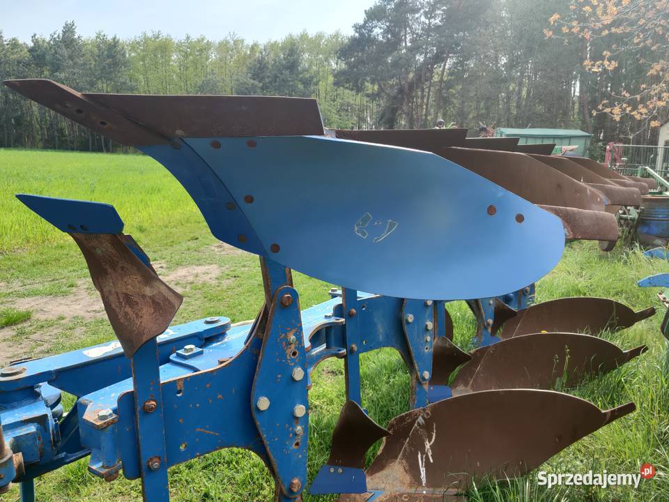 Pług 4skibowy obrotowy FROST Mosel 140 Lemken Pługi Maszyny uprawowe wielkopolskie Przemęt