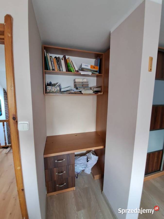 Zestaw szafa z komodą i biurkiem Wejherowo