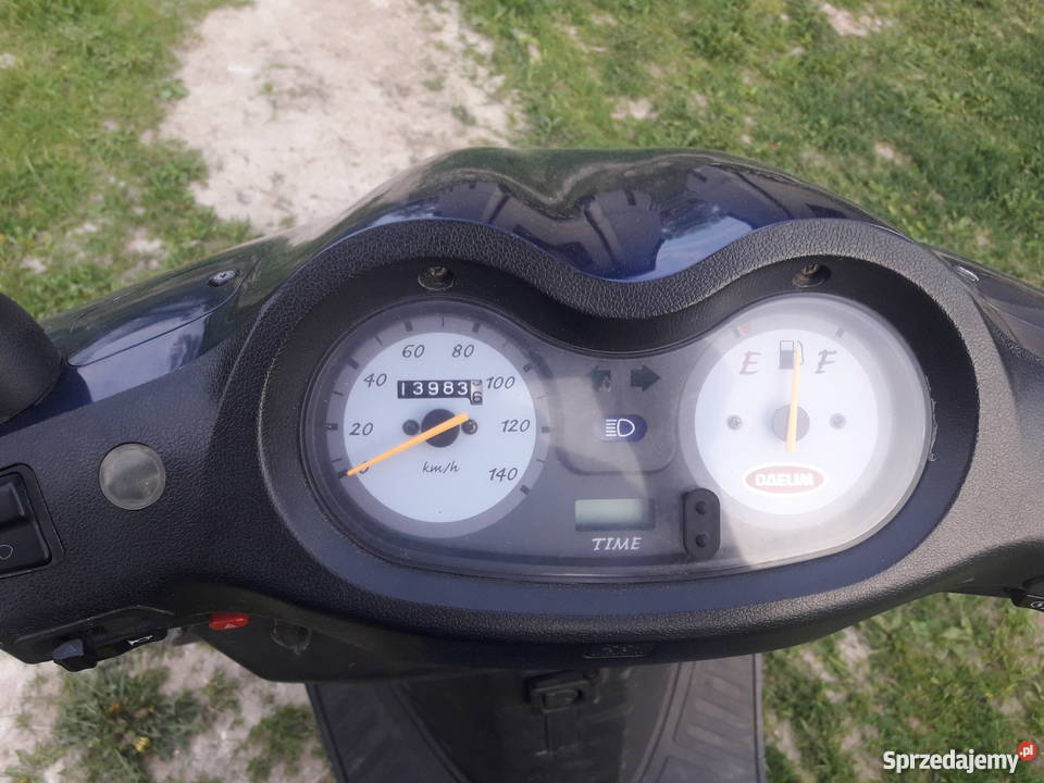 Skuter daelim 125 Motoryzacja lubelskie Wola Trzydnicka