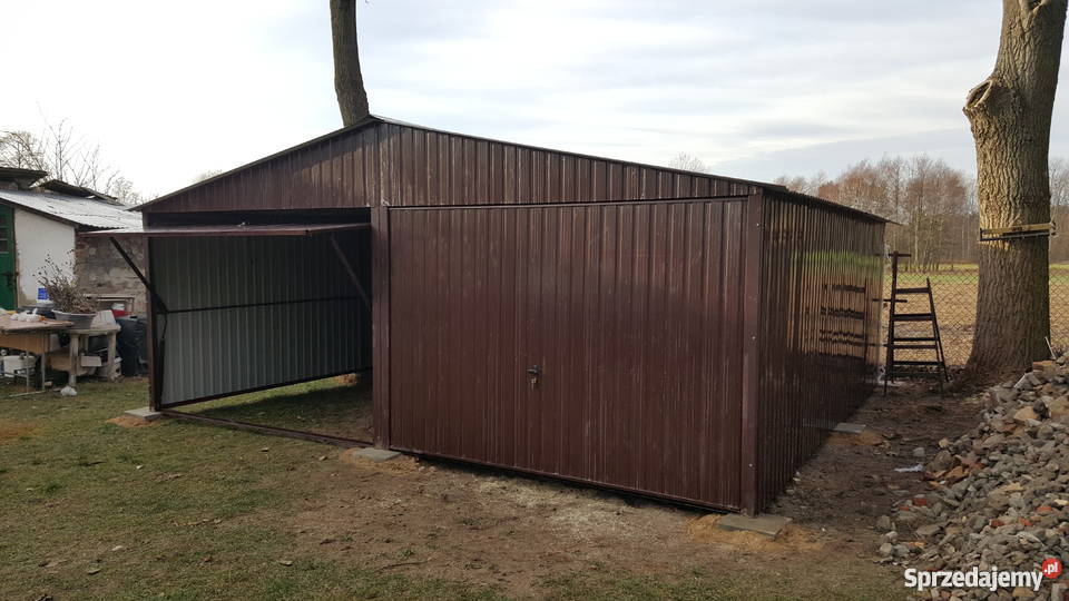 Garaż blaszany 3x5m ocynk transport i montaż Warszawa
