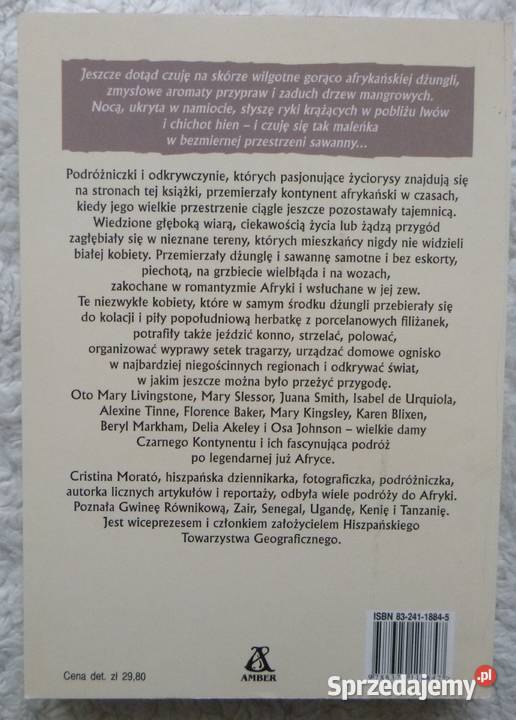 Królowe Afryki Cristina Morato miękka Proza i poezja Warszawa sprzedam