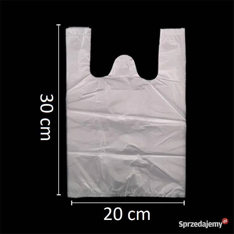Jednorazowe torebki foliowe Materiał HDPE 100 Płock sprzedam