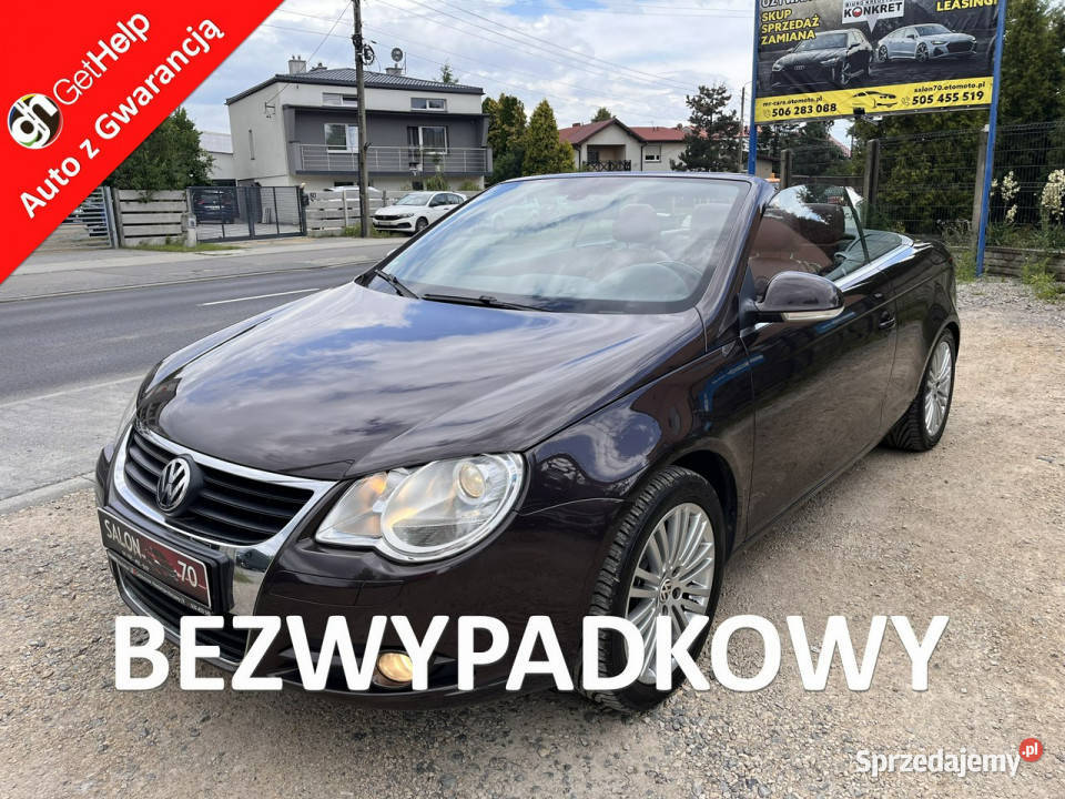 Volkswagen Eos 20TURBO 200 Skóry Alu Xenon NAvi śląskie Częstochowa