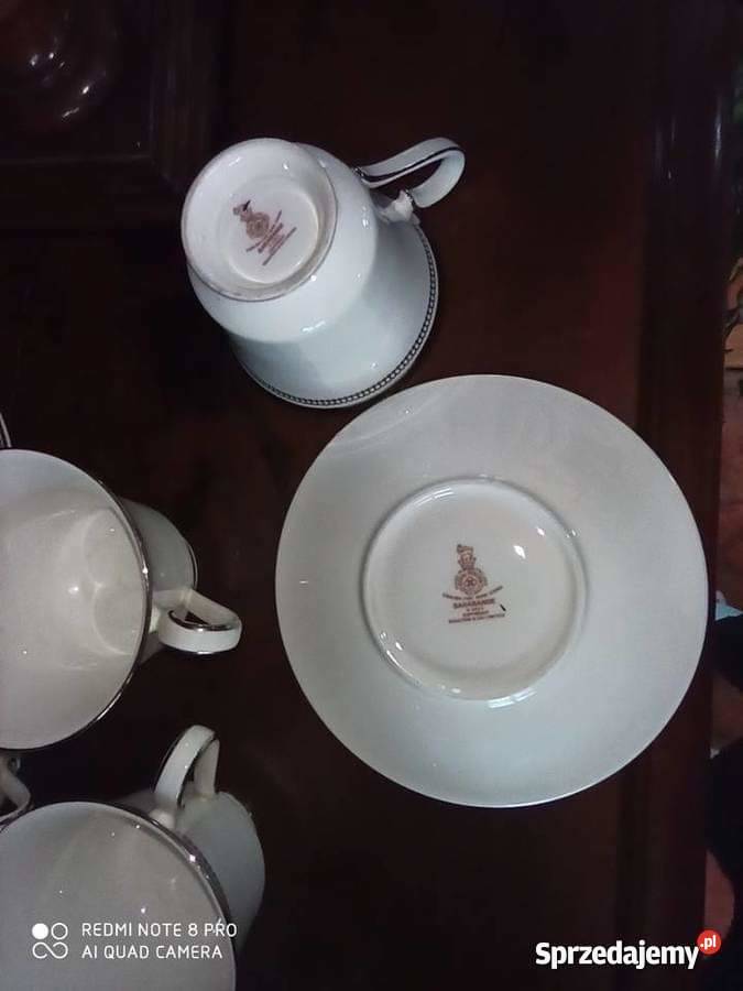 Filiżanka z talerzykiem SARABANDE Royal Doulton pomorskie Gdańsk