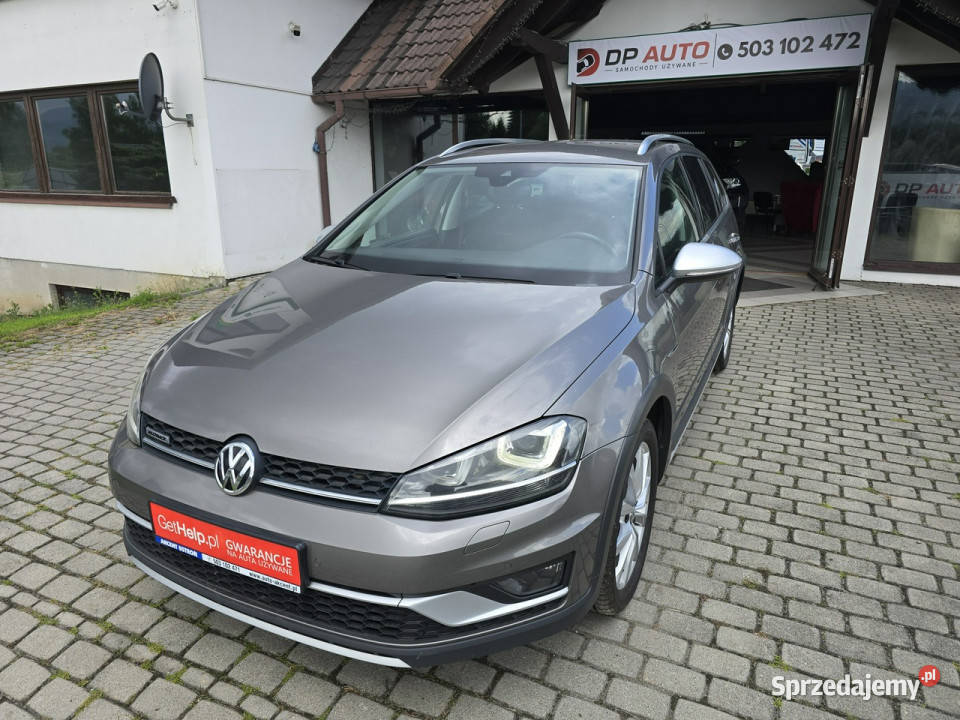 Volkswagen Golf Alltrack Bezwypadkowy automatDSG isofix Ustroń